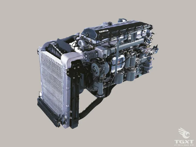 Khối động cơ D6AC mạnh mẽ đáp ứng tiêu chuẩn khí thải hiện đại