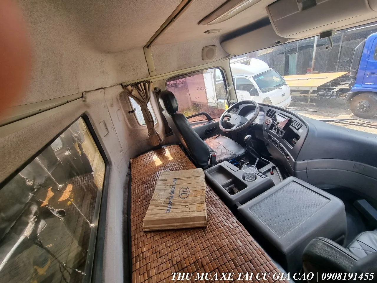 Hệ thống cầu sau xe tải Dongfeng cũ thiết kế 2 cầu thật cực kỳ khỏe