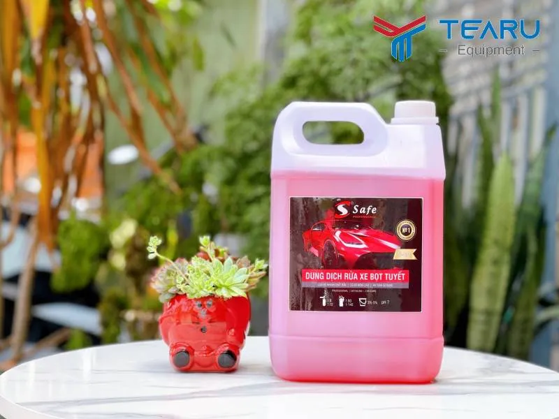 Nước rửa xe bọt tuyết rửa có chạm cho xe đầu kéo