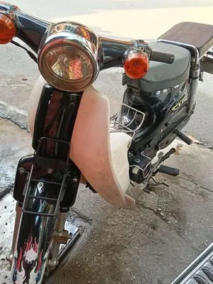 Honda Super Cub 81 đen trắng tại quận Thanh Xuân Hà Nội