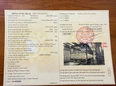 Bán xe Isuzu 15 tấn đời 2020 thùng nhôm chính chủ tại Bình Dương