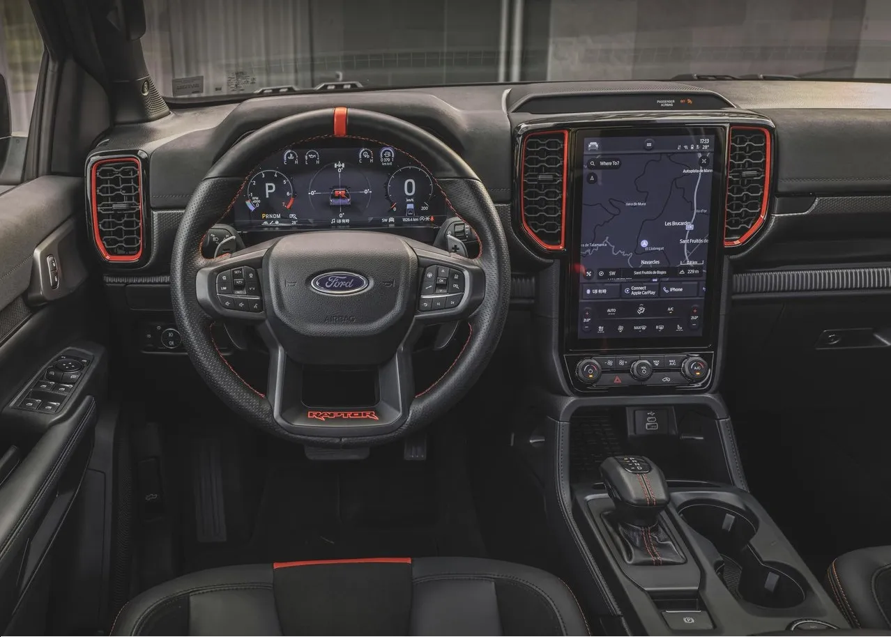 Màn hình Ford Ranger Raptor 12.1 inch