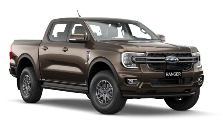 Ford Ranger XLS màu nâu