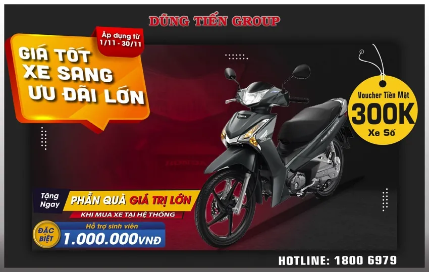 Khuyến Mại Honda Future Tháng 11 2021