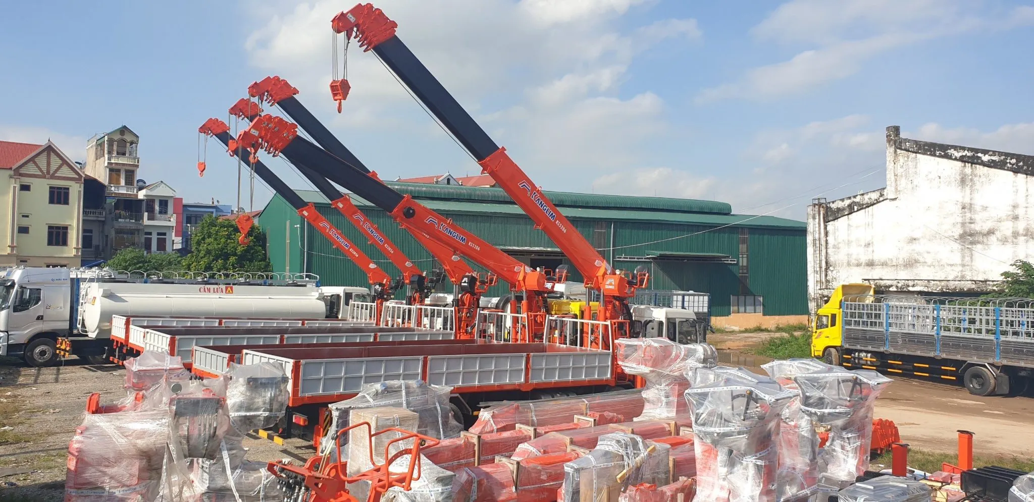 Bảng báo giá và thông số cẩu Kanglim 2026
