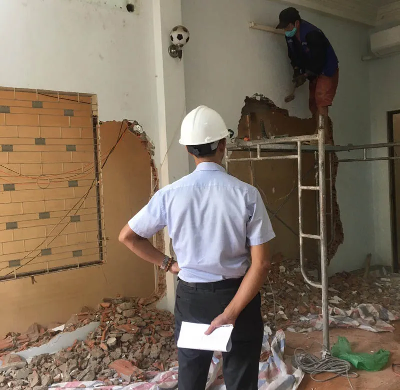 Quy trình giám sát kỹ thuật nghiêm ngặt tại công trình Quận 2