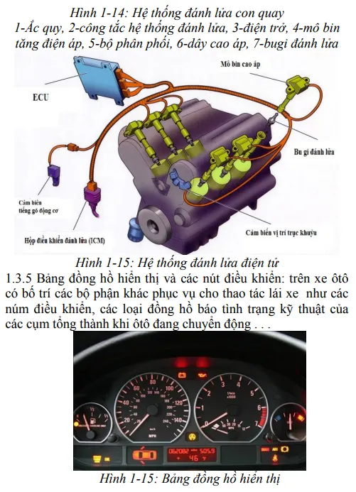 Chi tiết hệ thống đánh lửa điện tử hiện đại giúp tối ưu hóa động cơ