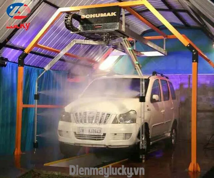Hệ thống máy rửa xe ô tô tự động hiện đại giúp tối ưu hóa thời gian và quy trình vận hành