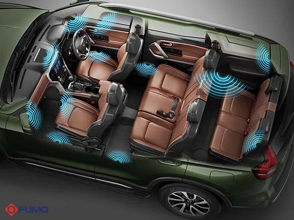 hình ảnh xe ô tô đẹp - Hệ thống điều hòa và tiện ích hàng ghế sau