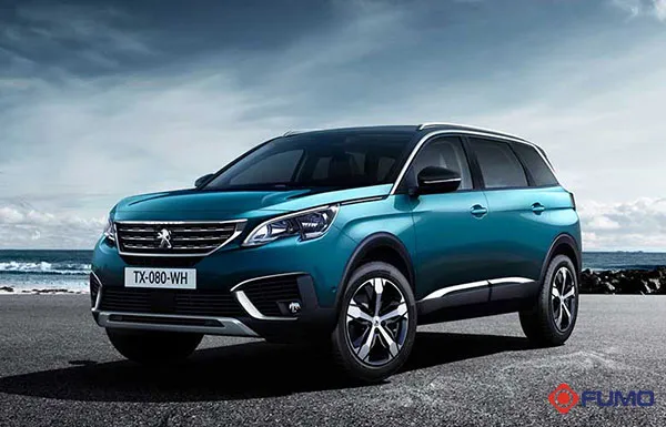 hình ảnh xe ô tô đẹp - Peugeot 7 chỗ màu xanh ngọc quý phái