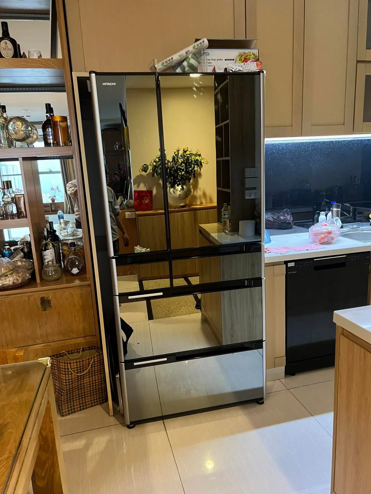Sửa tủ lạnh HITACHI nội địa (100v) tại Hải Phòng
