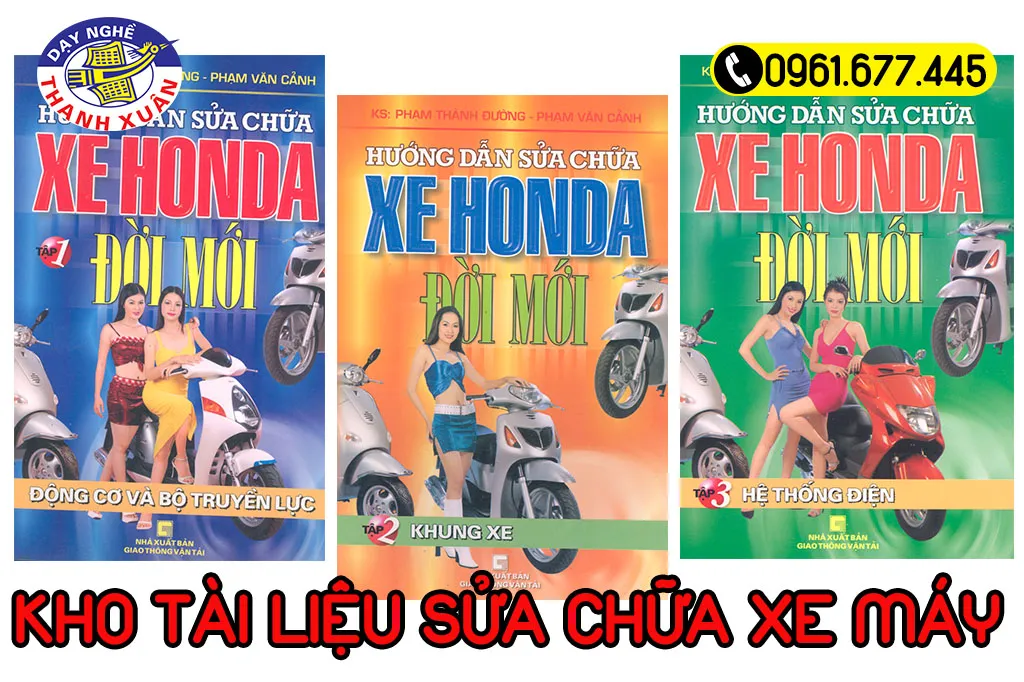 Hướng dẫn kỹ thuật sửa chữa các dòng xe máy thế hệ mới nhất 2026