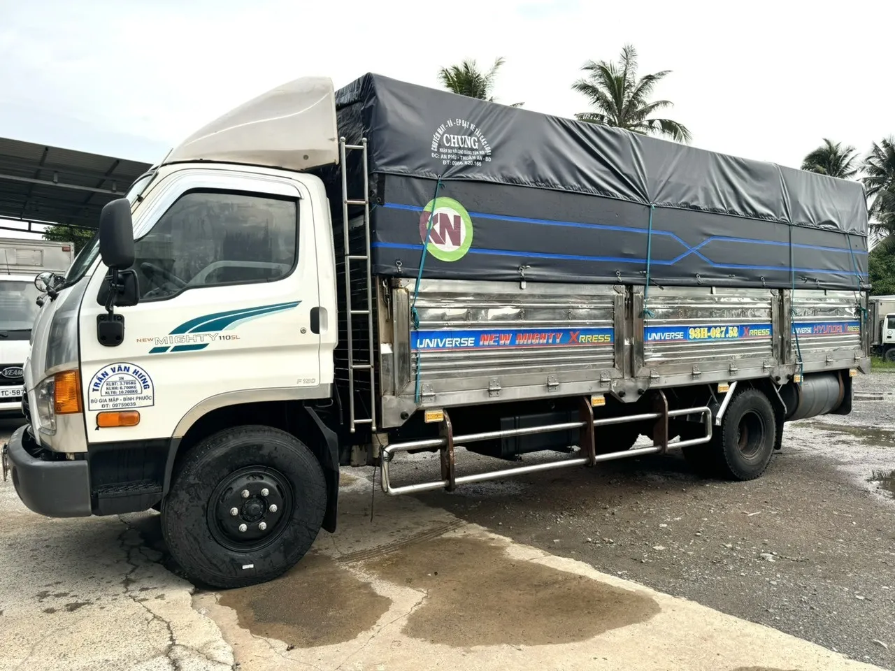 Hyundai 7 tấn cũ dòng Mighty 110S/110XL