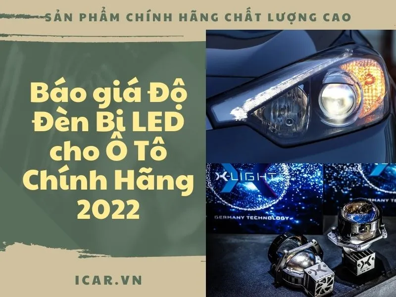 Báo giá allintitle:độ bi led cho ô tô chính hãng tại Việt Nam
