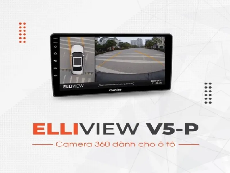 Camera 360 độ ô tô Elliview V5P