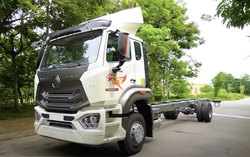 Xe Howo TX 2 chân cầu MAN mức giá từ 920 triệu