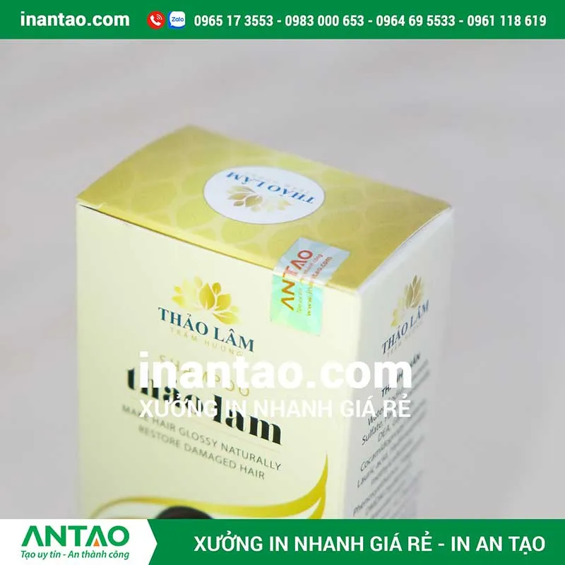 In tem bảo hành 7 màu lấy liền số lượng lớn