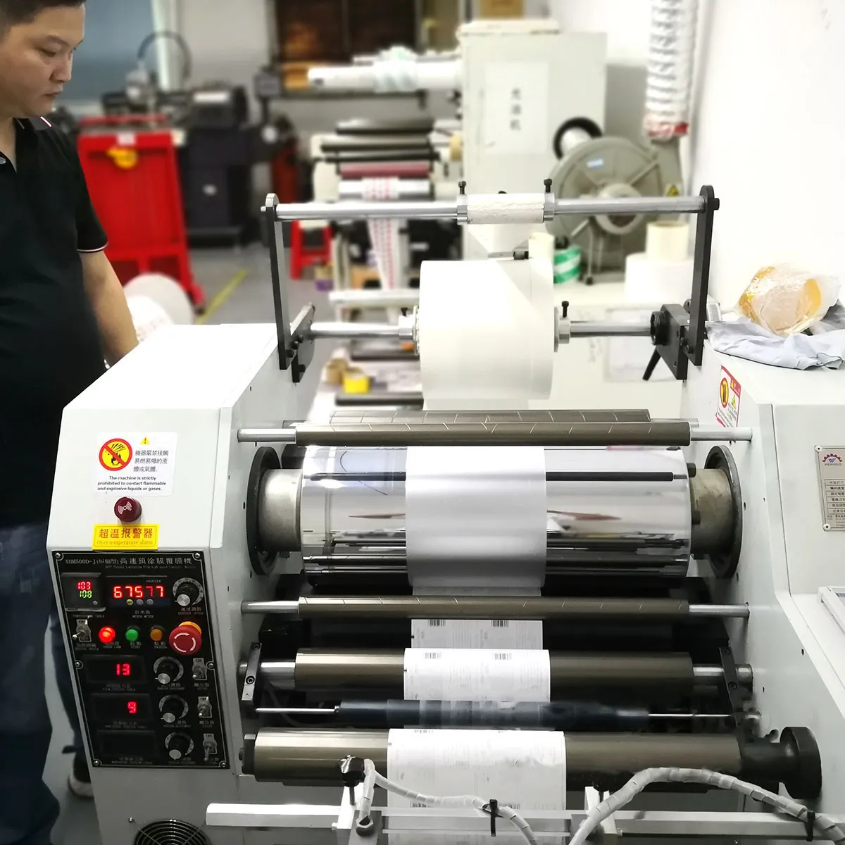 Quy trình in tem vỡ bảo hành tại xưởng kỹ thuật JAC