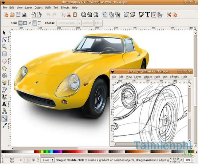 Phần mềm chỉnh sửa ảnh hỗ trợ hoàn thiện hình ảnh thiết kế ô tô trên máy tính