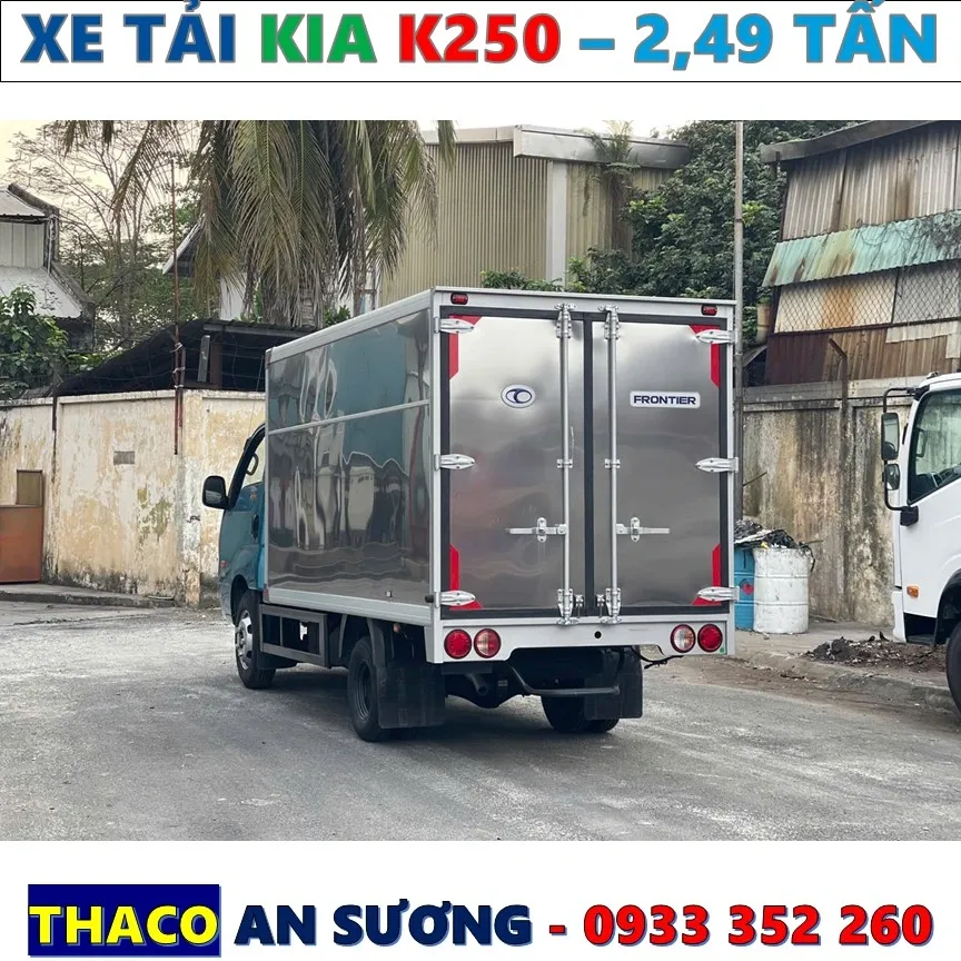 Ngoại thất Kia K250 mới