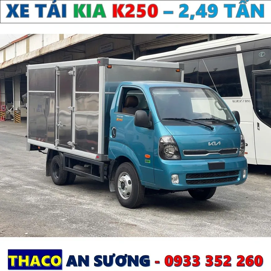Xe tải Kia K250 thế hệ mới Euro 5