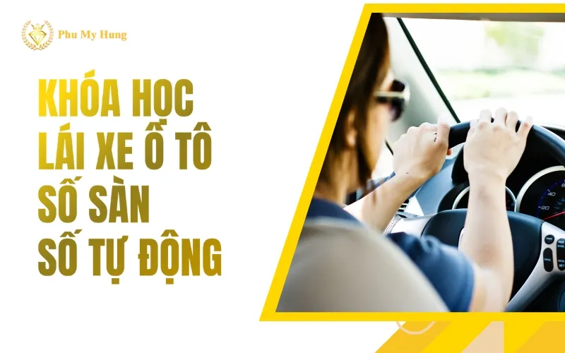 Xe tập lái đời mới hạng B số sàn và số tự động dành cho người mới