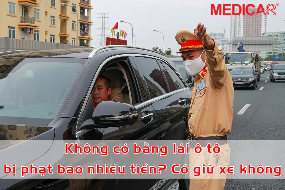 Mức xử phạt hành chính đối với hành vi không có bằng lái xe ô tô theo quy định pháp luật