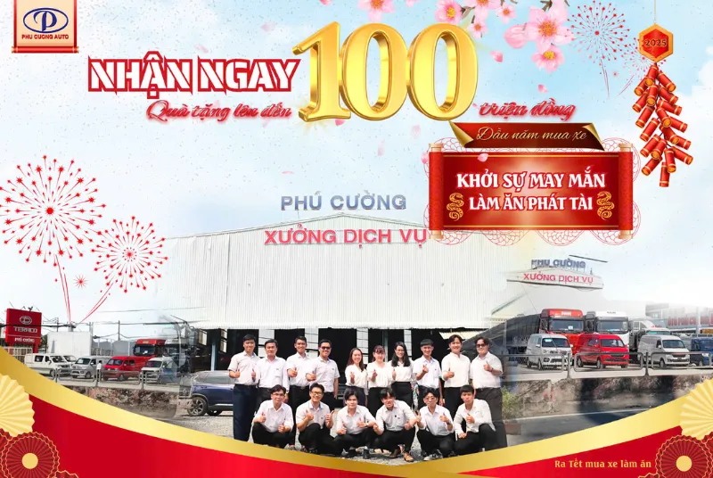 Chương trình khuyến mãi đặc biệt chào Xuân 2026 dành cho các dòng xe đầu kéo