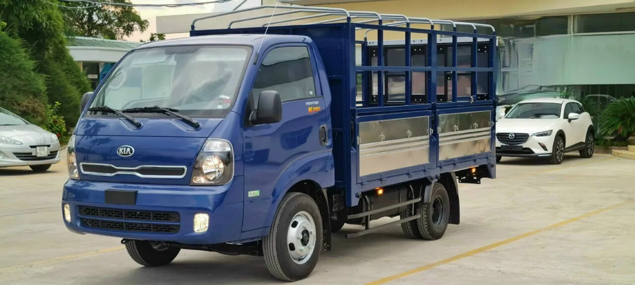 Cấu trúc khung gầm Chassis cứng vững của xe tải Kia
