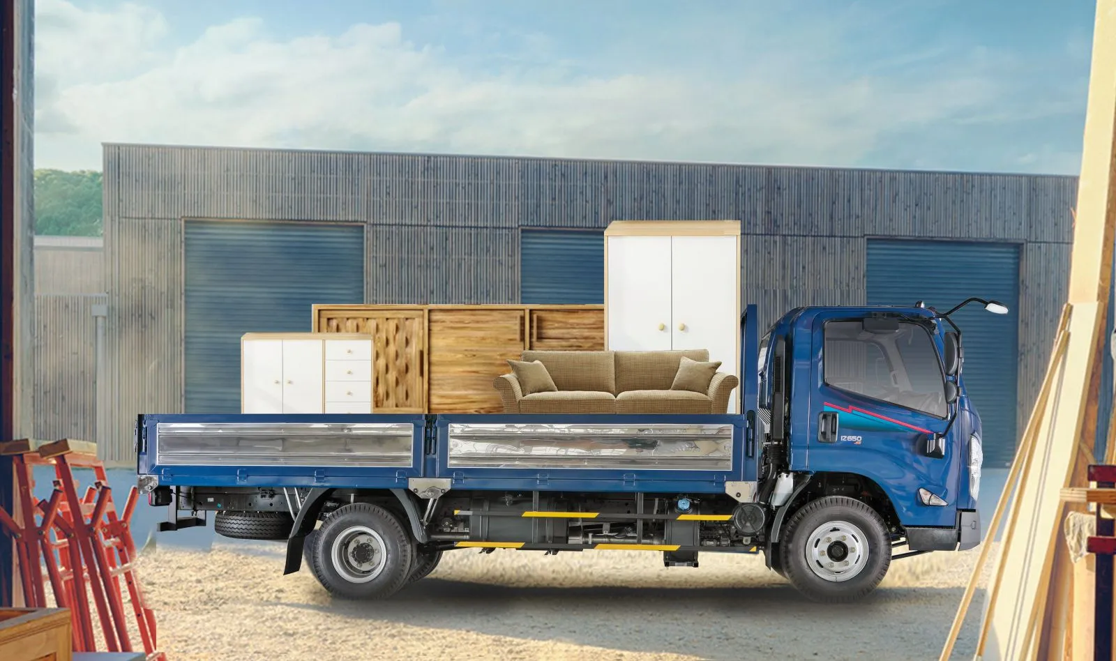 Làm giàu từ xe tải nhờ kinh doanh dịch vụ taxi tải chuyển nhà, chuyển trọ