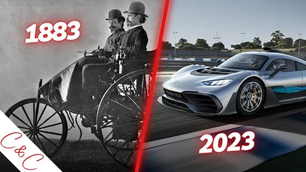 Mercedes-Benz đã nâng cấp xe ô tô qua từng năm tháng