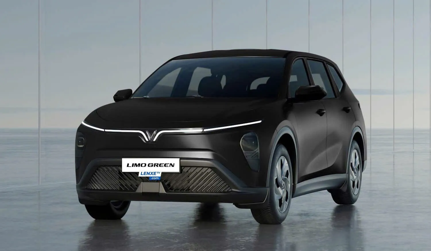 VinFast Limo Green màu đen - xe điện 7 chỗ phù hợp kinh doanh vận tải hành khách