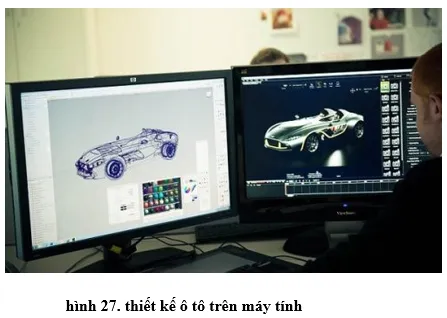 Ứng dụng tin học vào thiết kế ô tô trên máy tính tạo nên sự đột phá về công nghệ