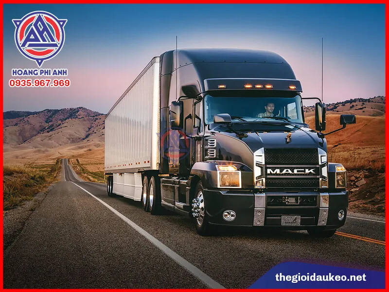 Xe đầu kéo Mack Truck bền bỉ và tiết kiệm nhiên liệu