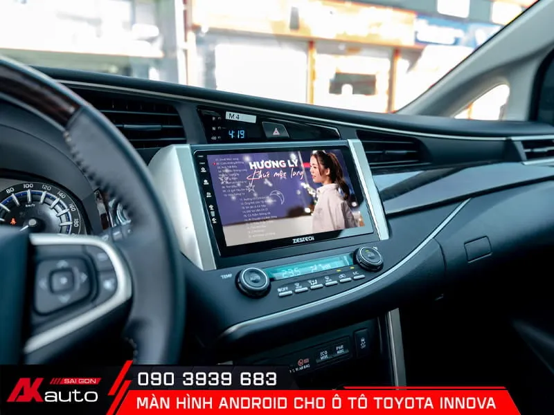 Kho ứng dụng giải trí đa năng trên màn hình android ô tô Innova