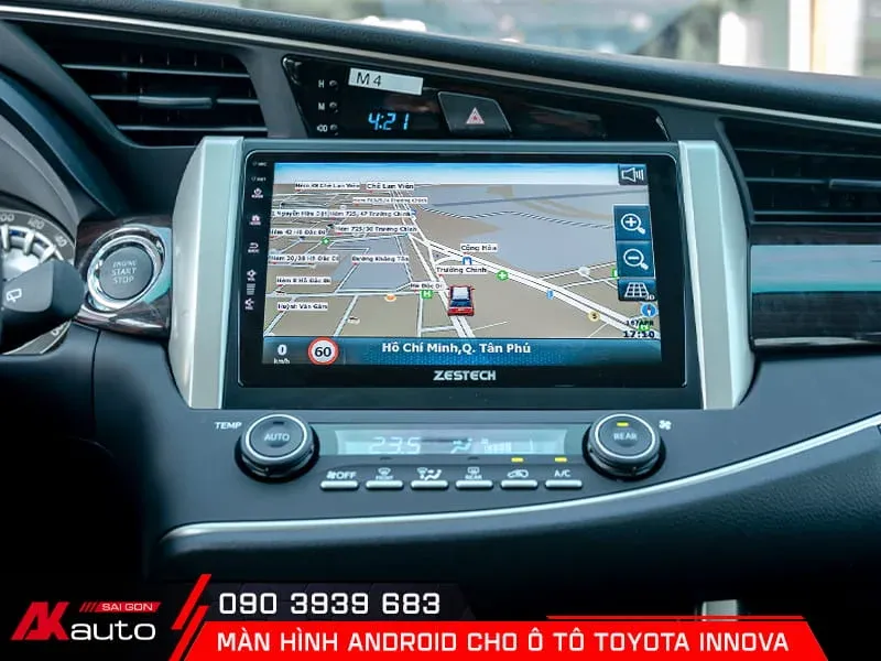Kinh nghiệm lựa chọn màn hình android ô tô Innova