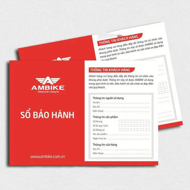 Mẫu phiếu bảo hành 1