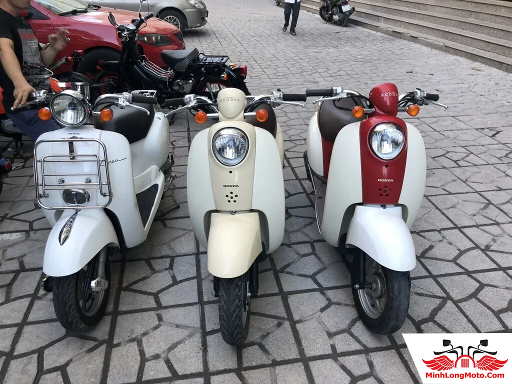 Các màu sắc đa dạng của xe Scoopy 50cc