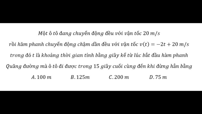 Một Ô Tô Có Khối Lượng 1 2 Tấn: Phân Tích Chuyển Động Chậm Dần Đều Khi Hãm Phanh
