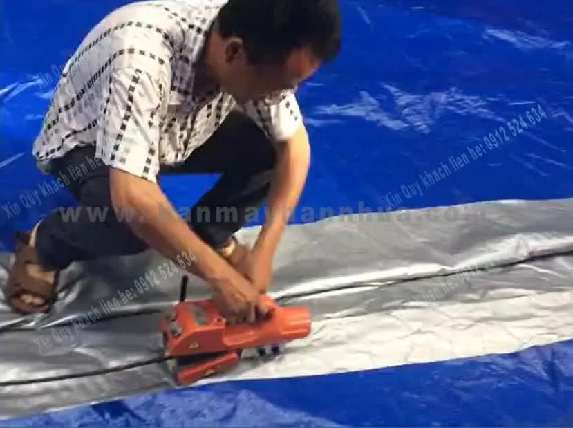 máy hàn báº¡t nhá»±a, máy ép báº¡t nhá»±a, máy hàn báº¡t hdpe, may han bat nhua