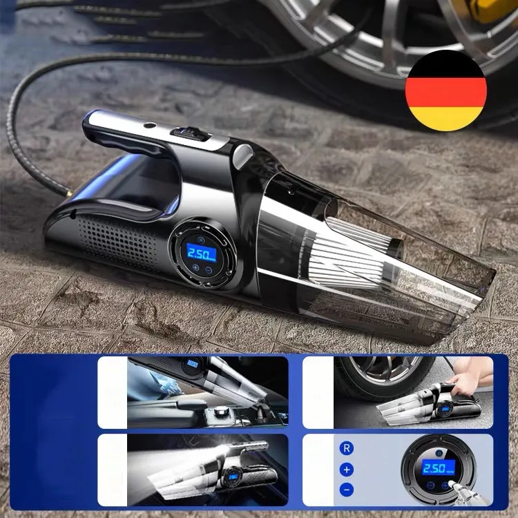 Máy hút bụi bơm lốp ô tô đa năng 4 trong 1 tại Cavaha Auto