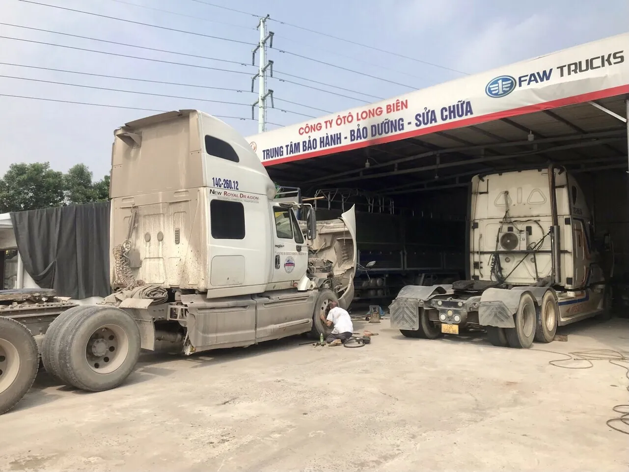 Kiểm tra khối động cơ Maxxforce nhập khẩu