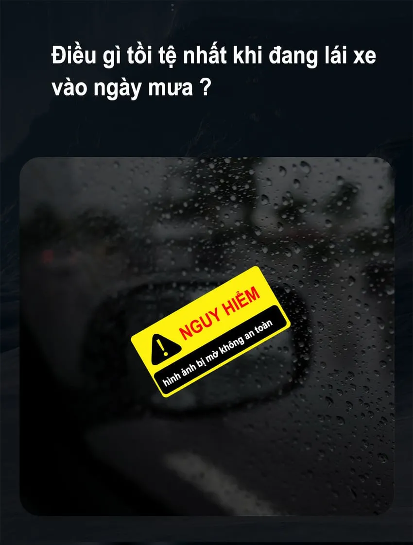 Lợi ích của miếng dán chống nước cho gương chiếu hậu ô tô chính hãng Baseus