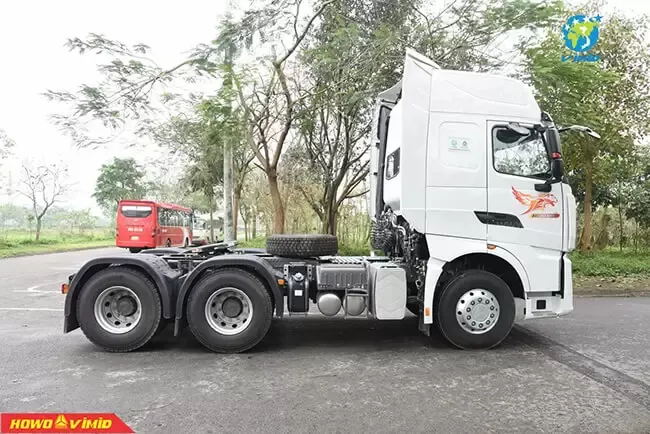 Thông số kỹ thuật chiều dài xe đầu kéo container và rơ mooc