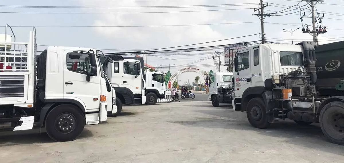 Mua bán xe tải cũ trả góp HCM Bình dương