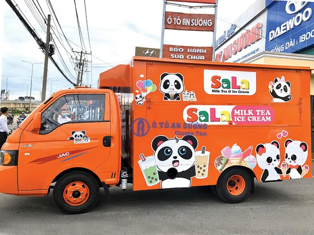 Xe tải bán hàng lưu động JAC X5