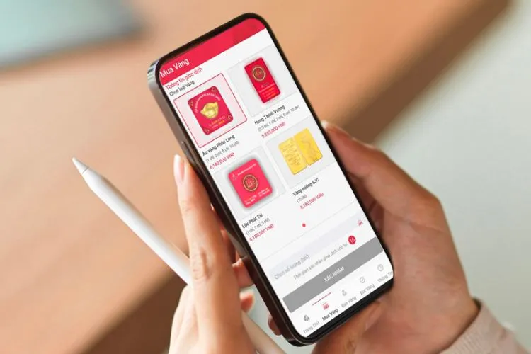 DOJI cung cấp ứng dụng eGold mua bán vàng trực tuyến