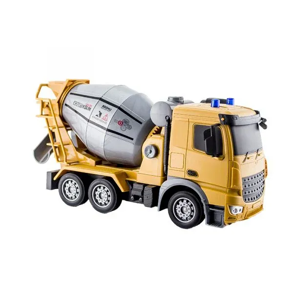 Xe trộn xi măng điều khiển từ xa Vecto VT2801-1 với bồn trộn xoay linh hoạt bản 2026