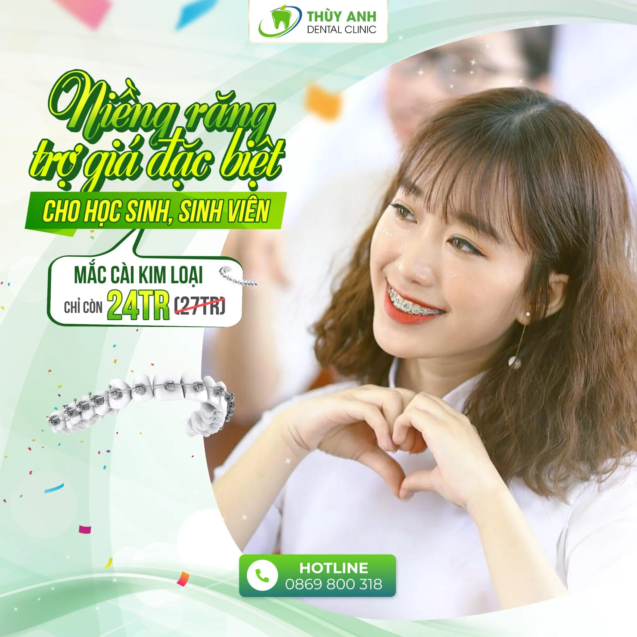 Niềng răng trả góp cho sinh viên tại Nha Khoa Thùy Anh