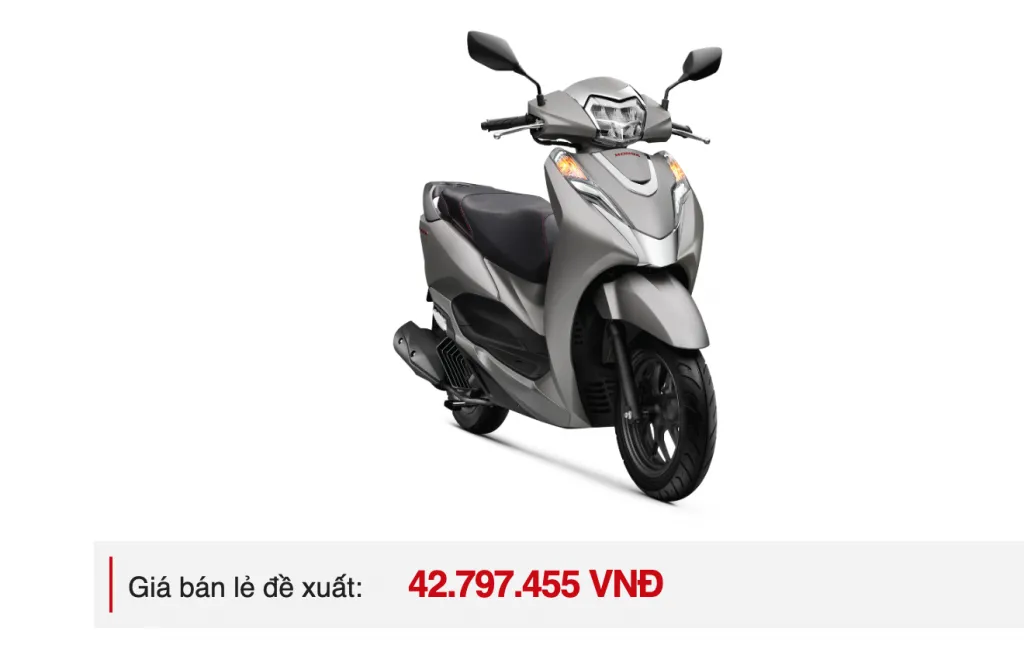 Ghi chú về mức giá xe tại các cửa hàng đại lý